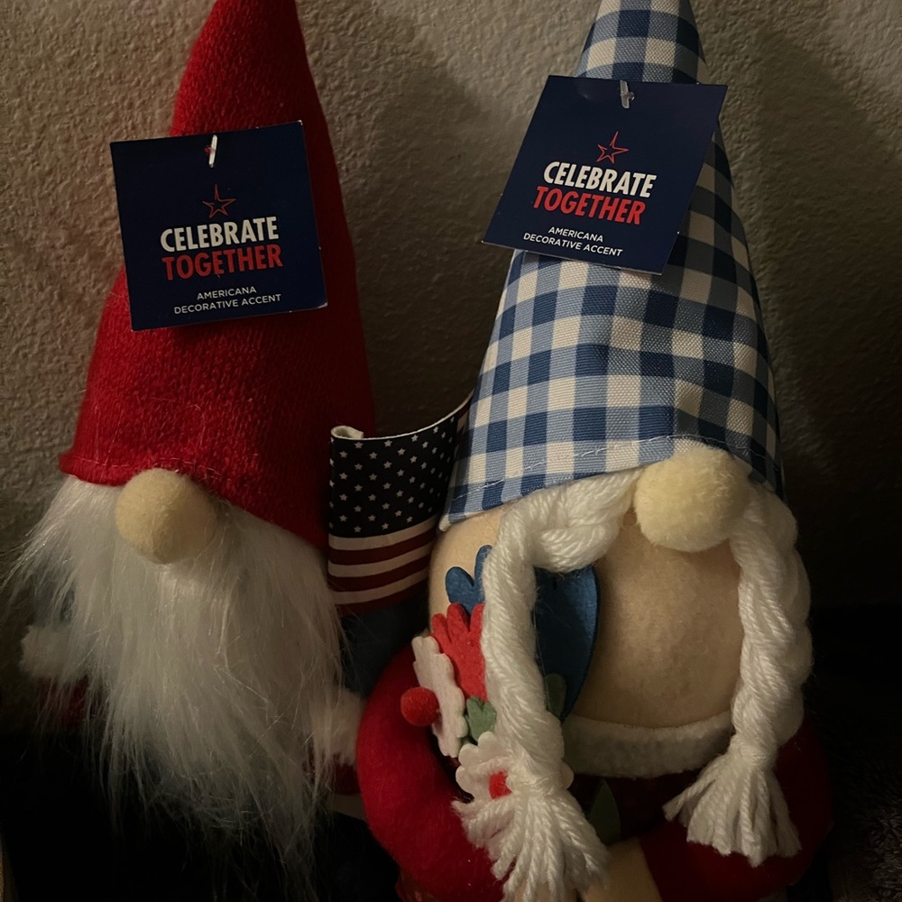 Holiday stuffed animals gnomes decor fall patriotic Easter fall st Patrick’s day - Picture 1 of 7